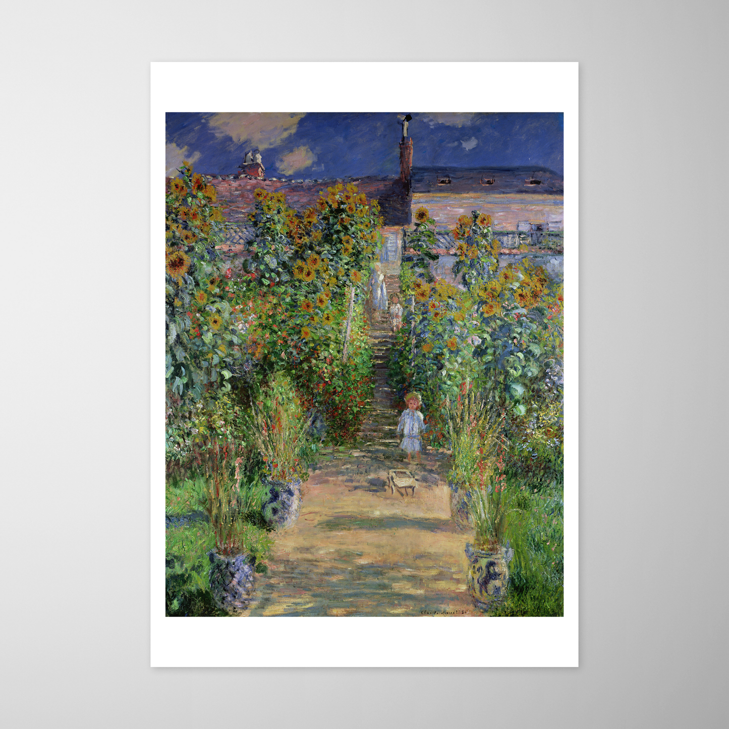 O Jardim do Artista em Vétheuil (Le Jardin de l'Artiste à Vétheuil)