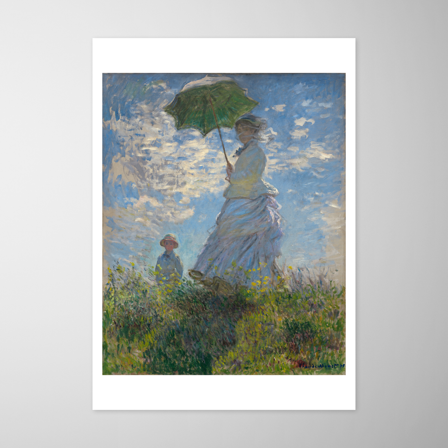 Mulher com Sombrinha (La Femme à l'Ombrilla)