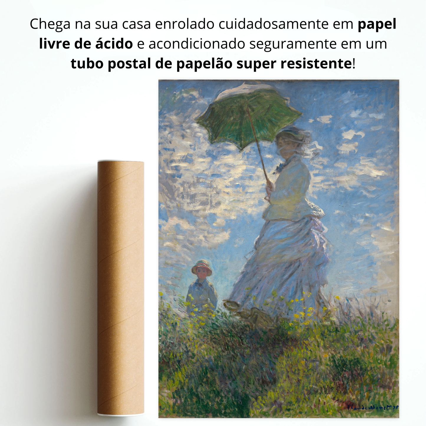 Mulher com Sombrinha (La Femme à l'Ombrilla)