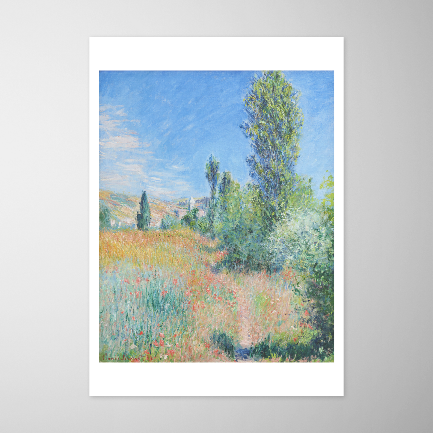 Paisagem na Ilha de São Martinho (En Paysage dans l'île Saint-Martin)