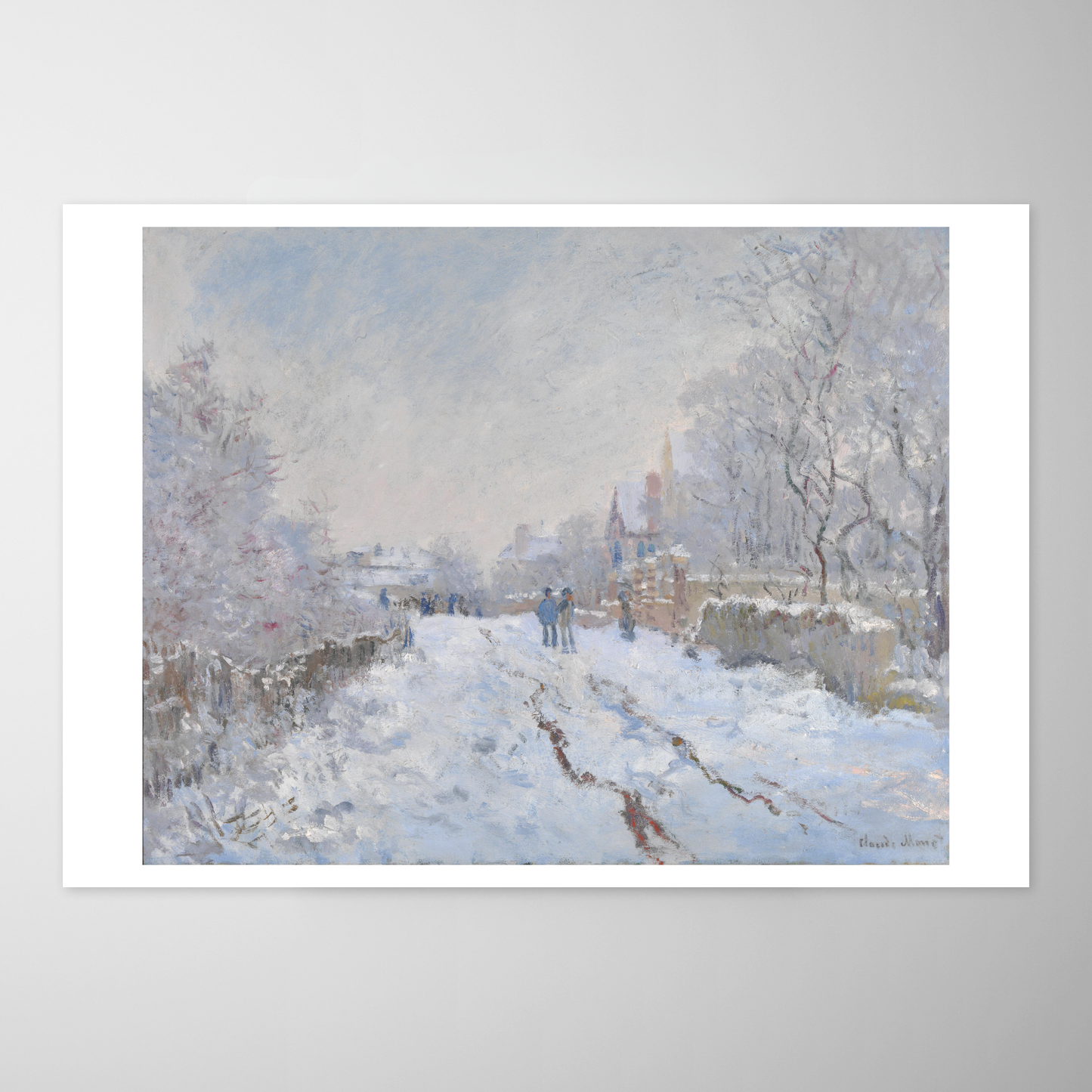 Neve em Argenteuil (Snow Scene at Argenteuil)