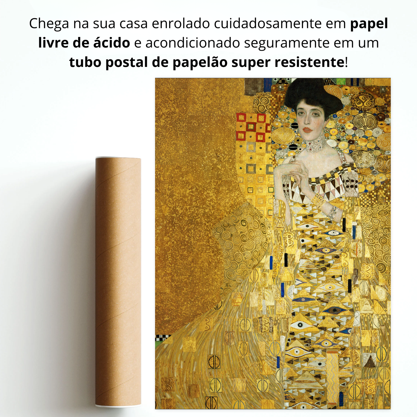 Retrato de Adele Bloch-Bauer I (Portrait of Adele Bloch-Bauer I)
