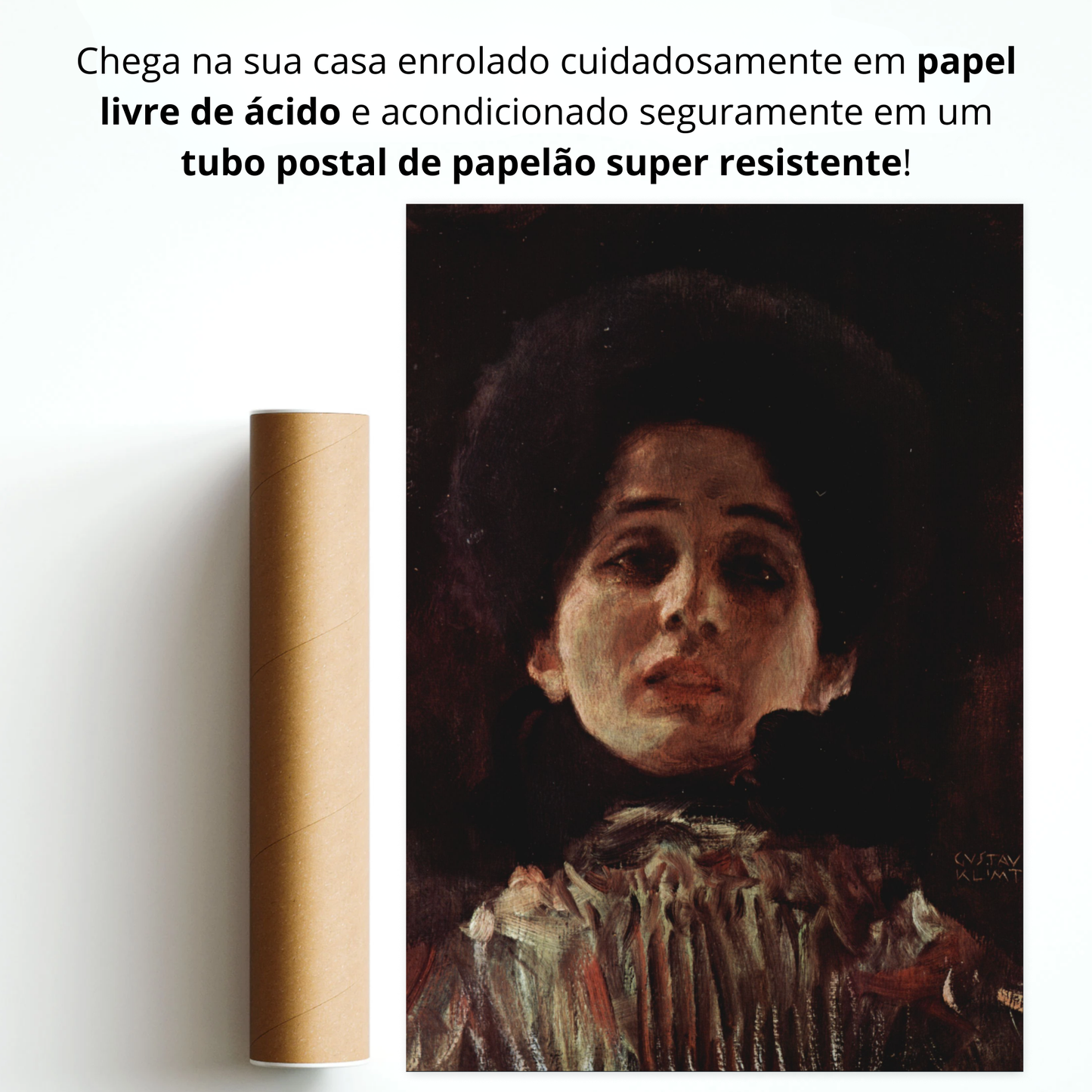Retrato de uma mulher (Bildnis einer Frau)