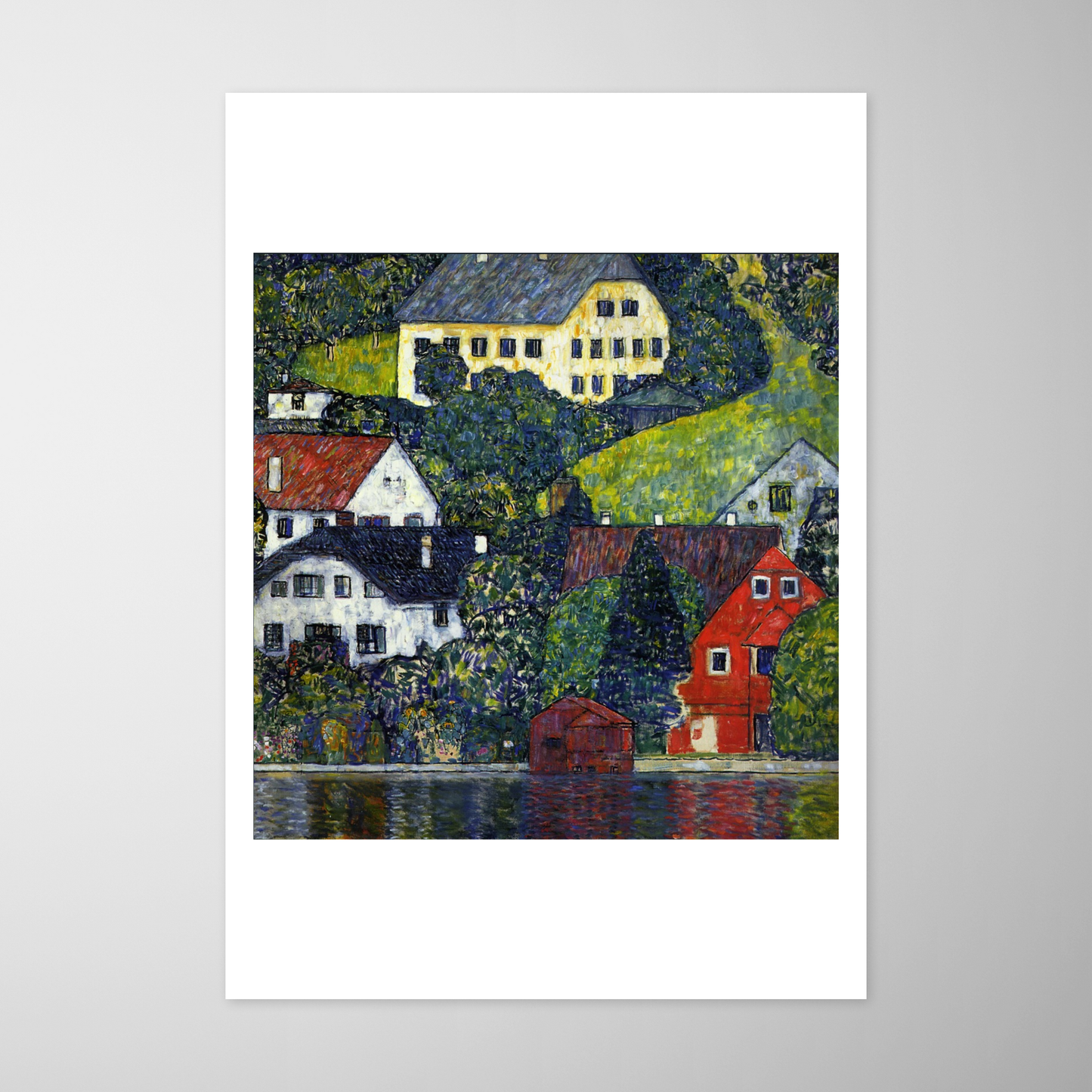 Casas em Unterach, no Attersee (Häuser in Unterach am Attersee)