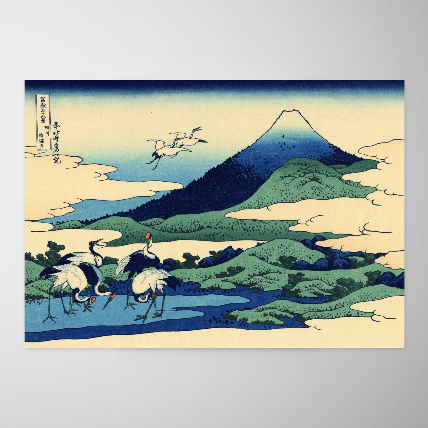 Umegawa na província de Sagami (Soshu Umegawa)