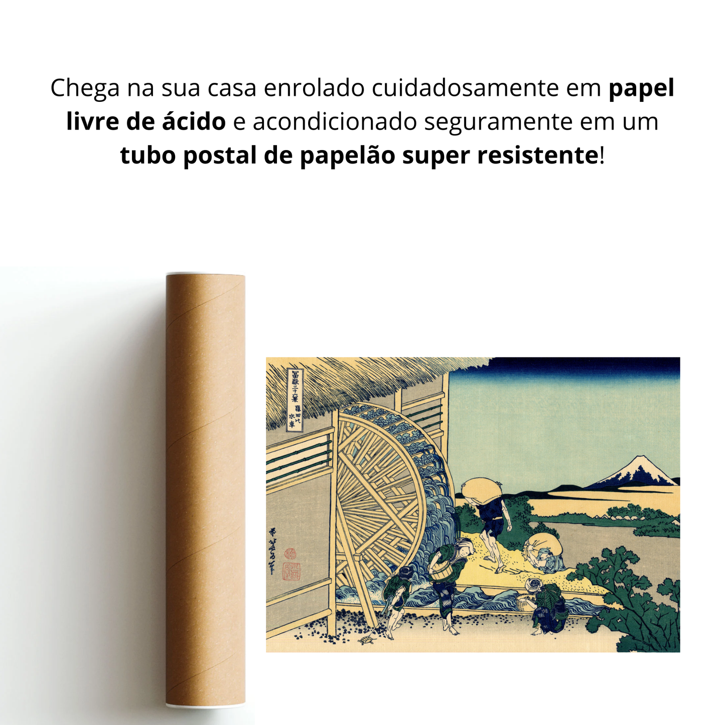 Moinho de água em Onden (Onden no Suisha)
