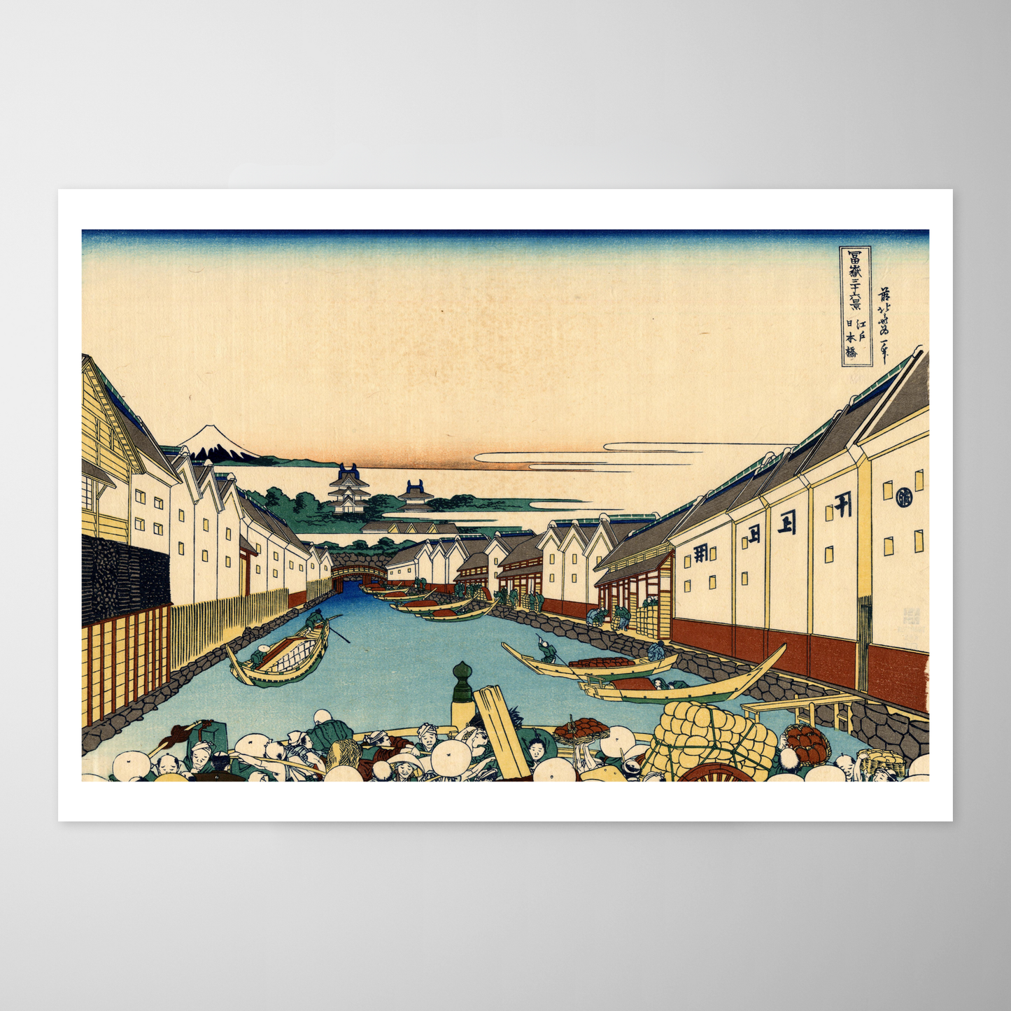 Ponte Nihonbashi em Edo (Edo Nihonbashi)