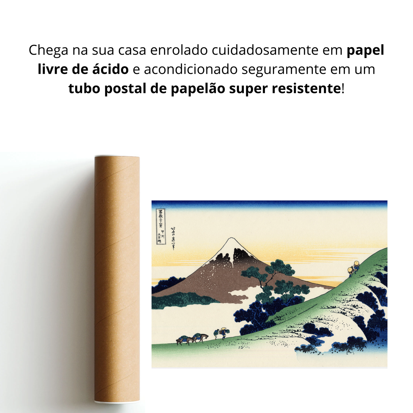 Passagem Inume na província de Kai (Koshu Inume-goe)