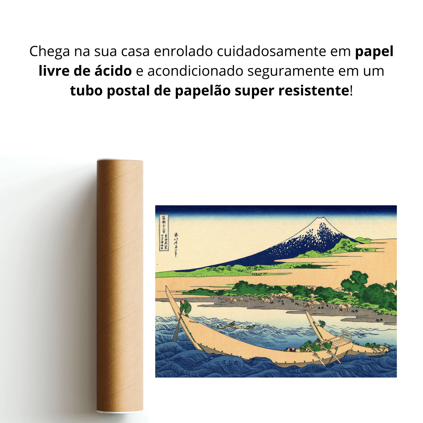 Costa da Baía de Tago, Ejiri em Tokaido (Tokaido Ejiri Tagowan Ryaku)