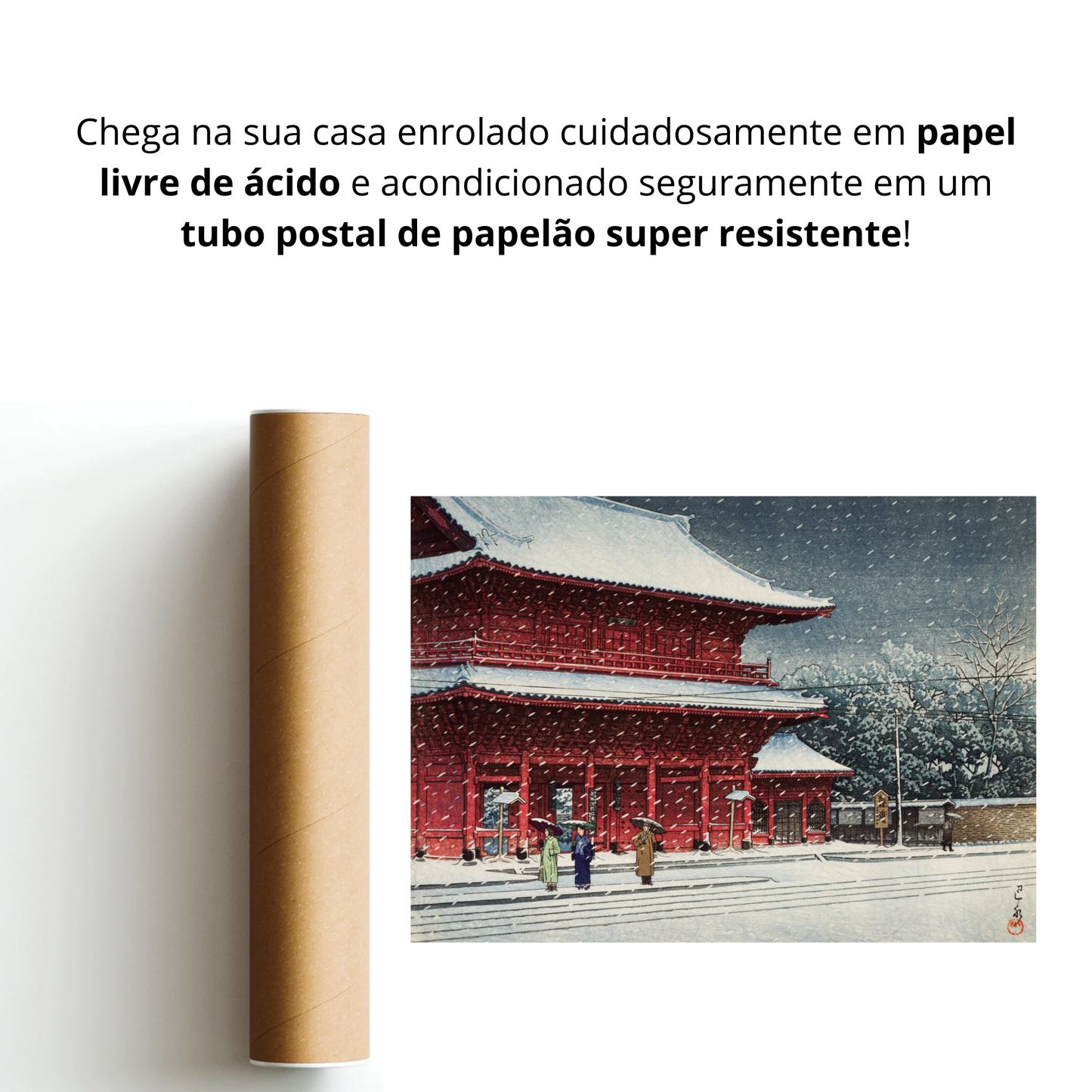 Neve no Templo Zojoji (Zojoji no yuki)