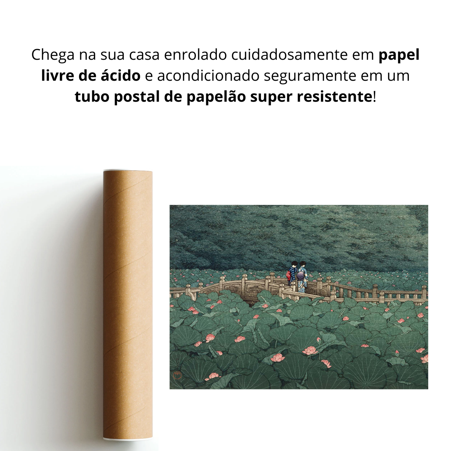 O lago do Santuário Benten em Shiba (Shiba Benten ike)