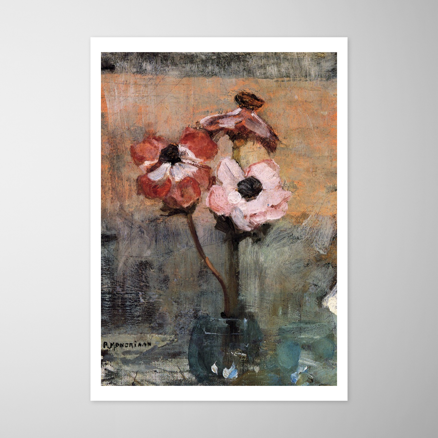 Anêmonas em um vaso (Anemonen in een vaas)
