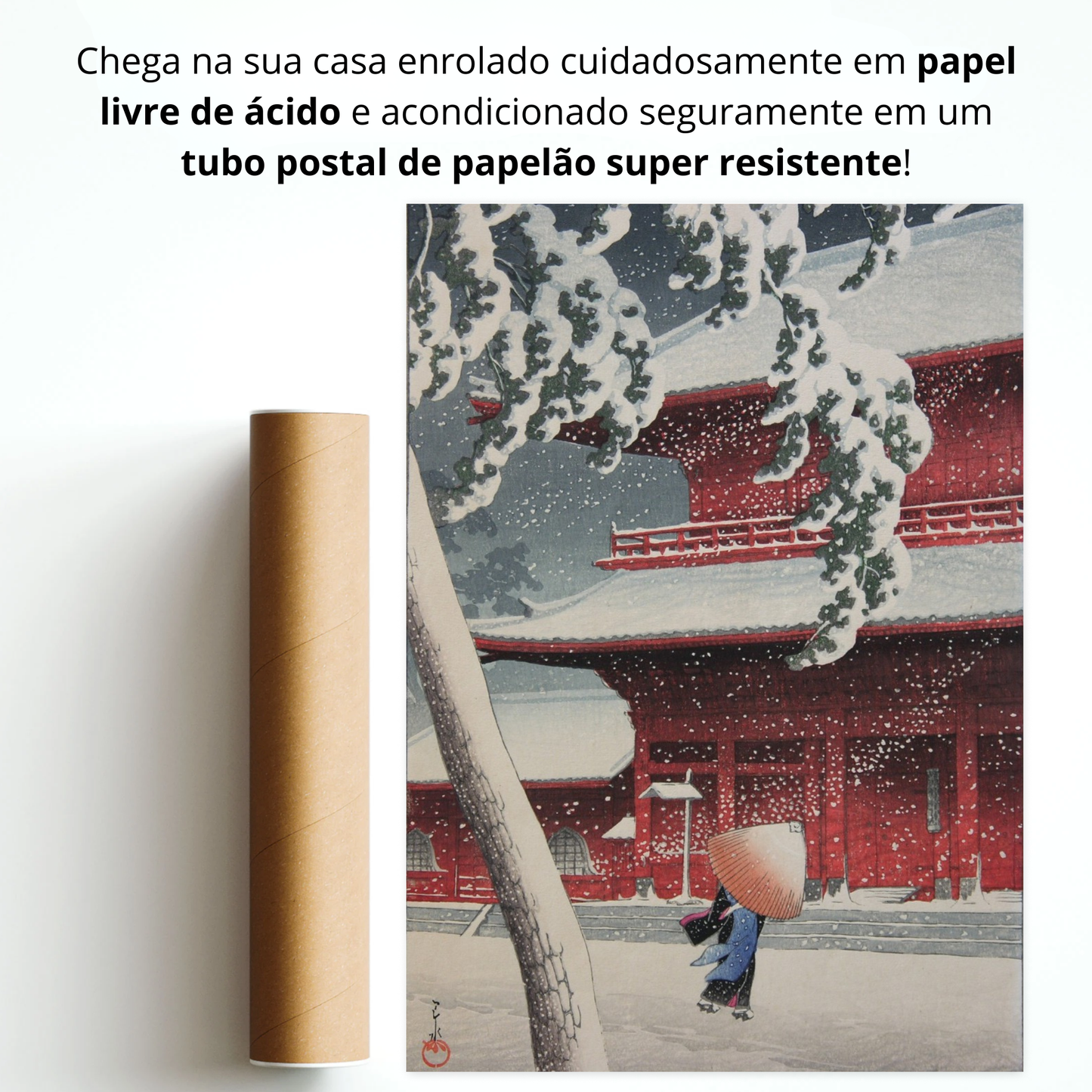 Templo de Sojo na Neve, Shiba (Zojo-ji Shiba)