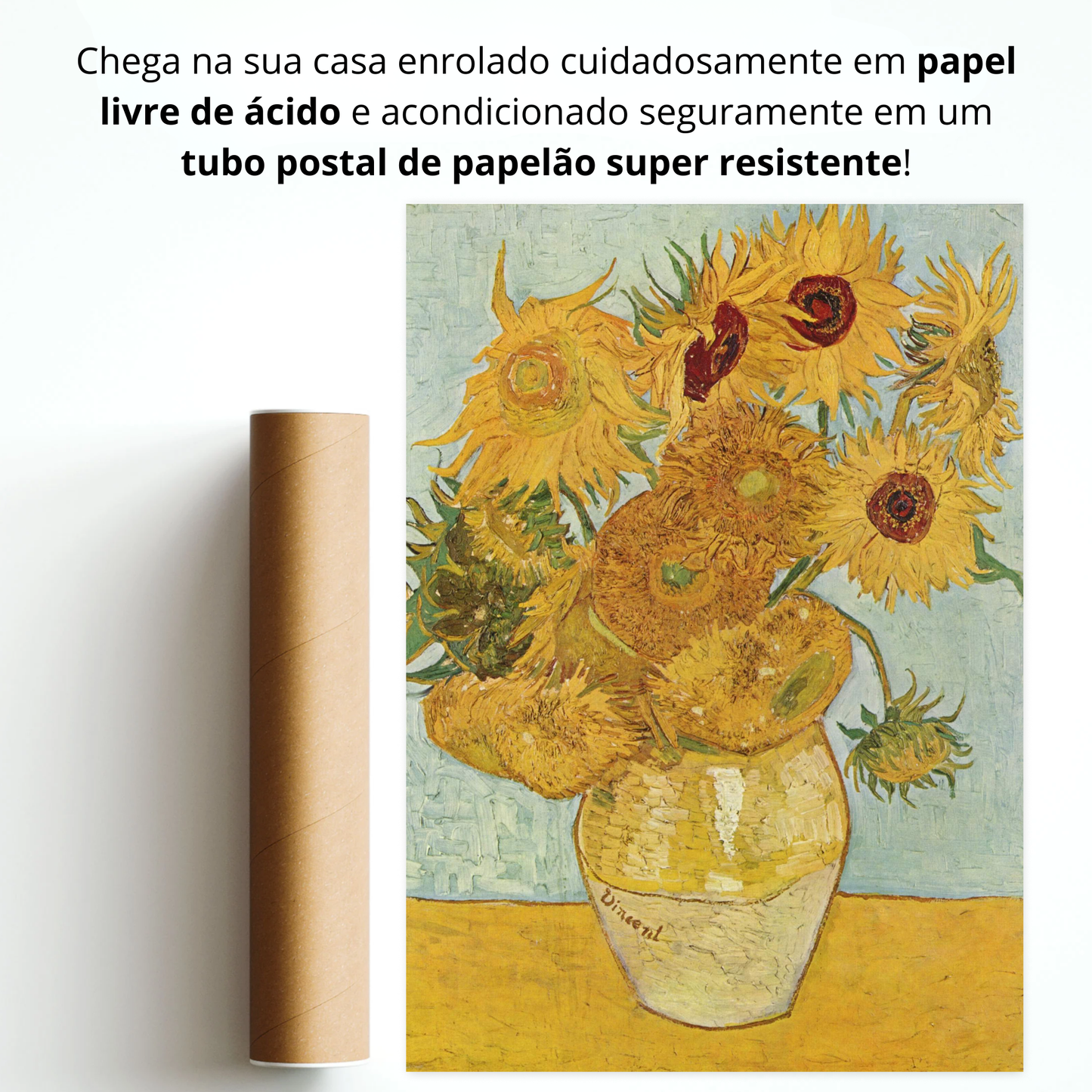 Vaso com Doze Girassóis (Vaas met Twaalf Zonnebloemen)