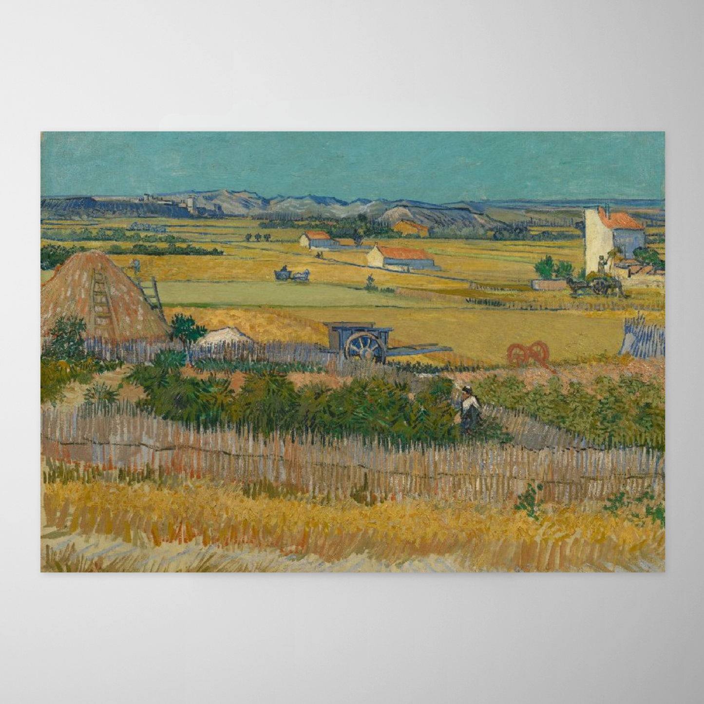 A colheita (La Récolte des Blés)