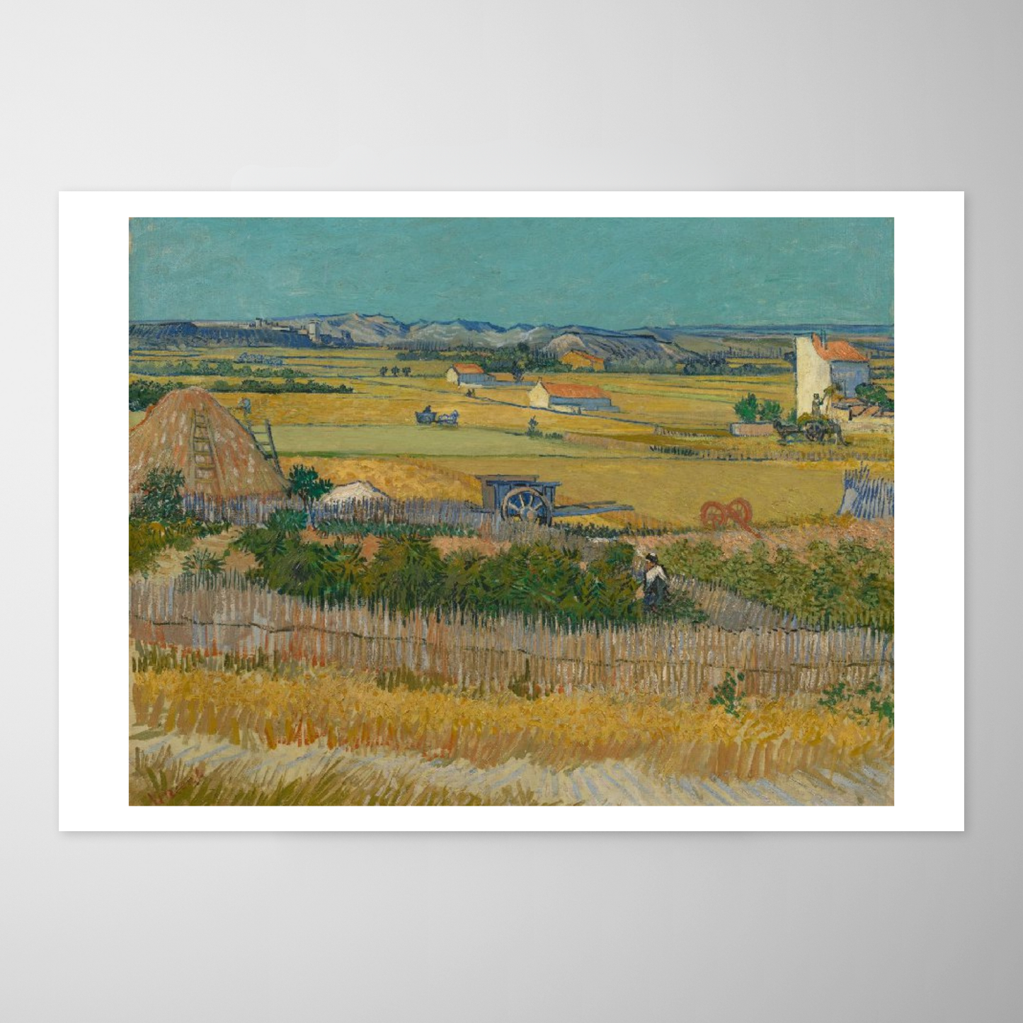 A colheita (La Récolte des Blés)