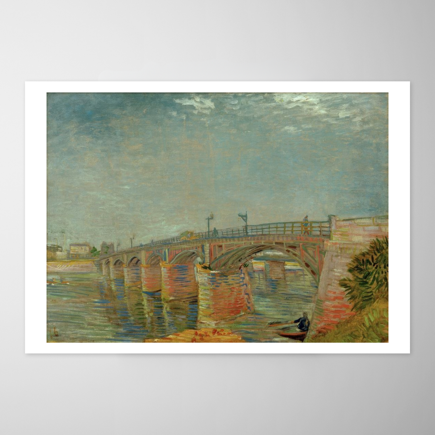 Ponte Sena em Asnières (Pont de la Seine à Asnières)