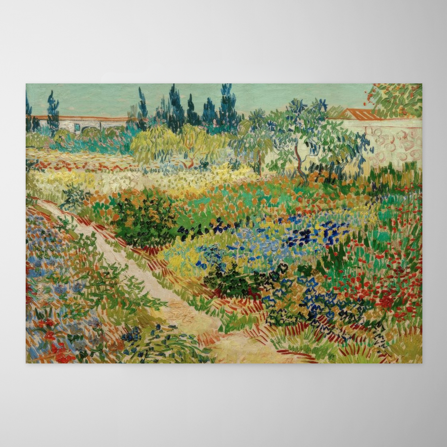 Jardim Florescendo com Caminho (Blühender Garten mit Pfad)