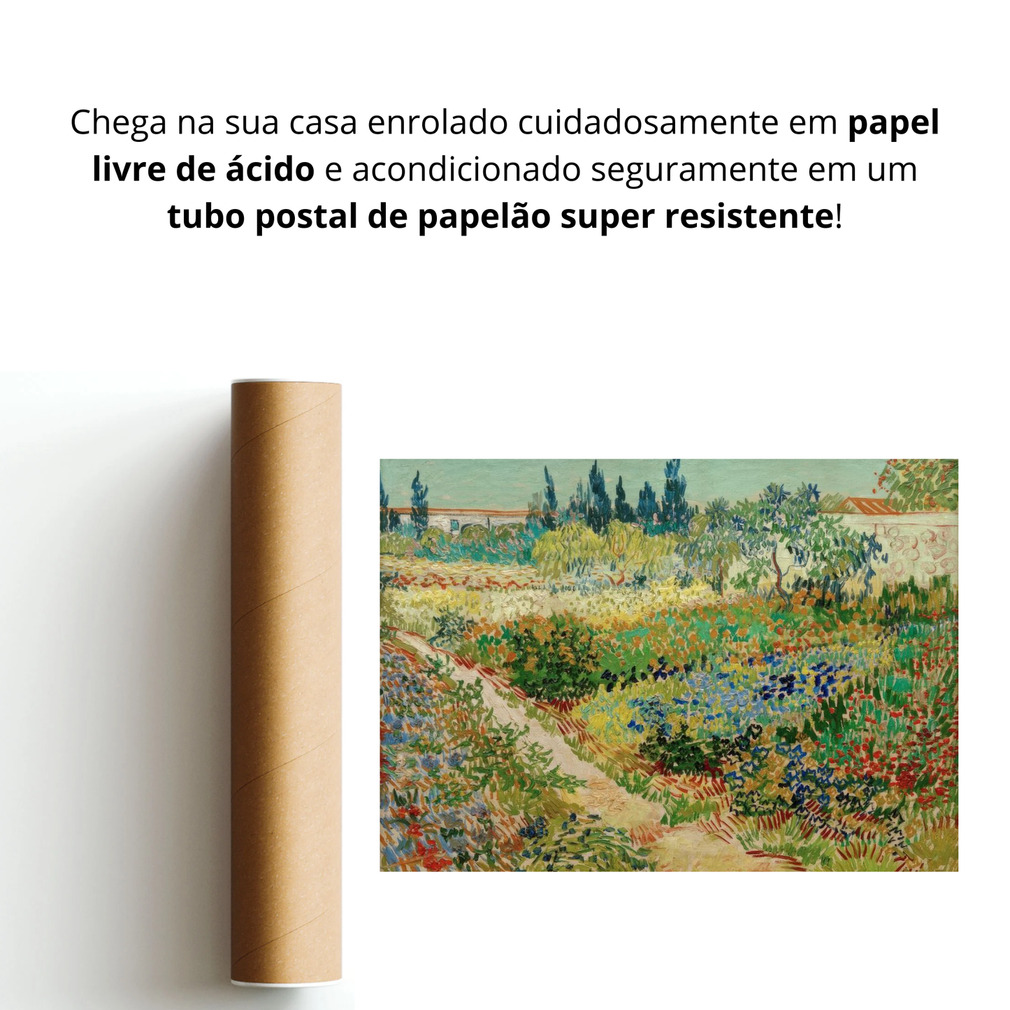 Jardim Florescendo com Caminho (Blühender Garten mit Pfad)