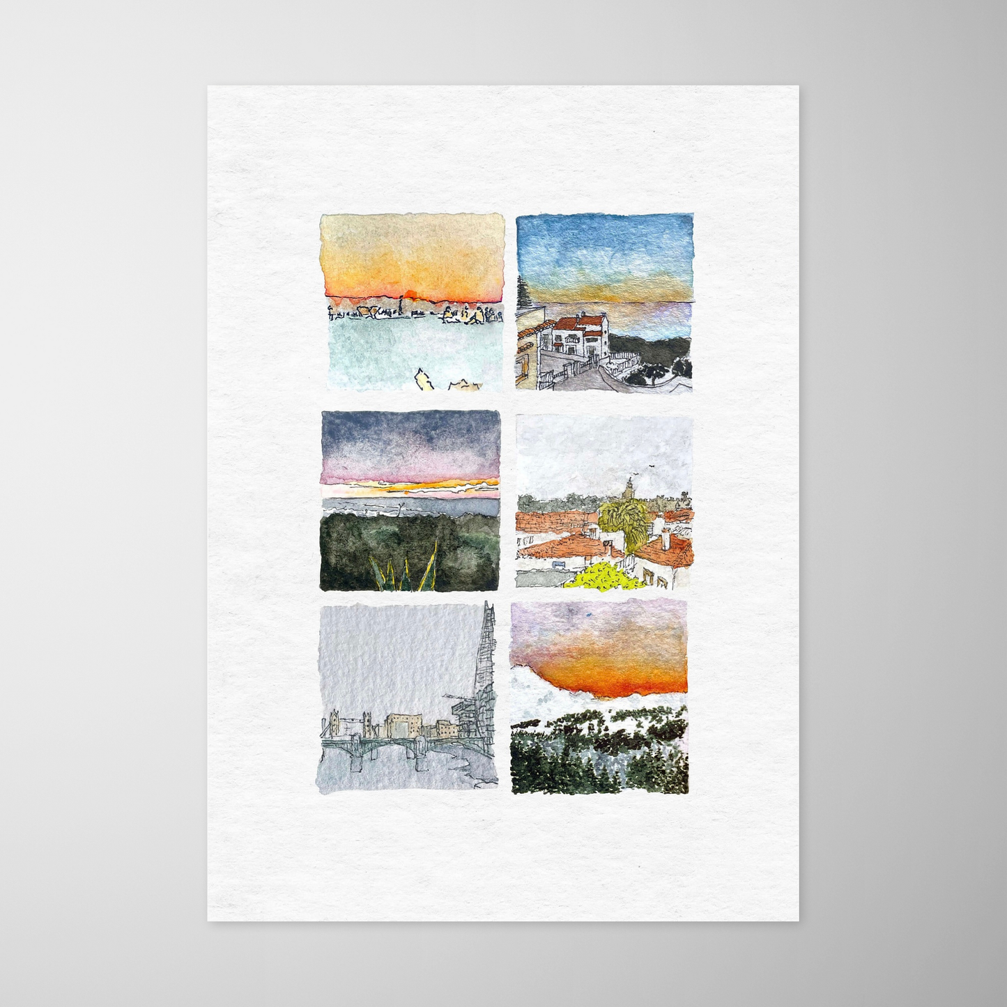 Tiny Diary Drawings 2023 - Vistas - Edição Limitada