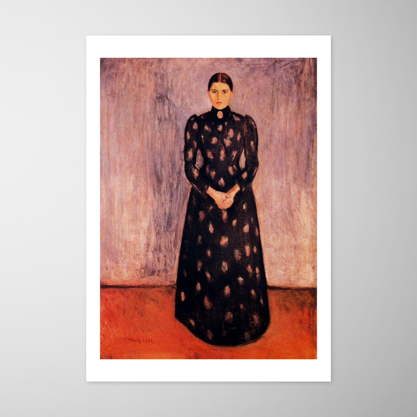 Retrato de Inger Munch (Portrett av Inger Munch)