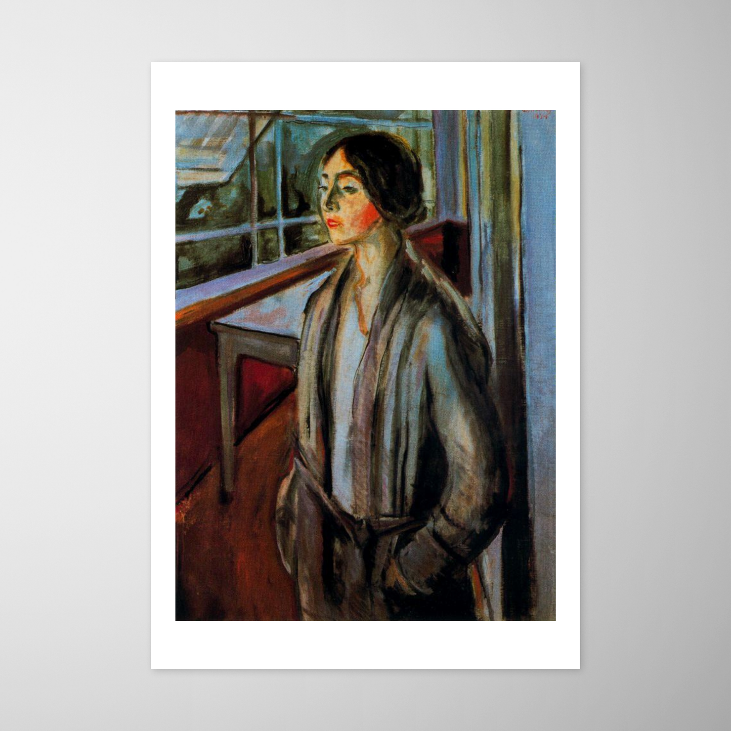 Mulher na varanda (Kvinne på verandaen)