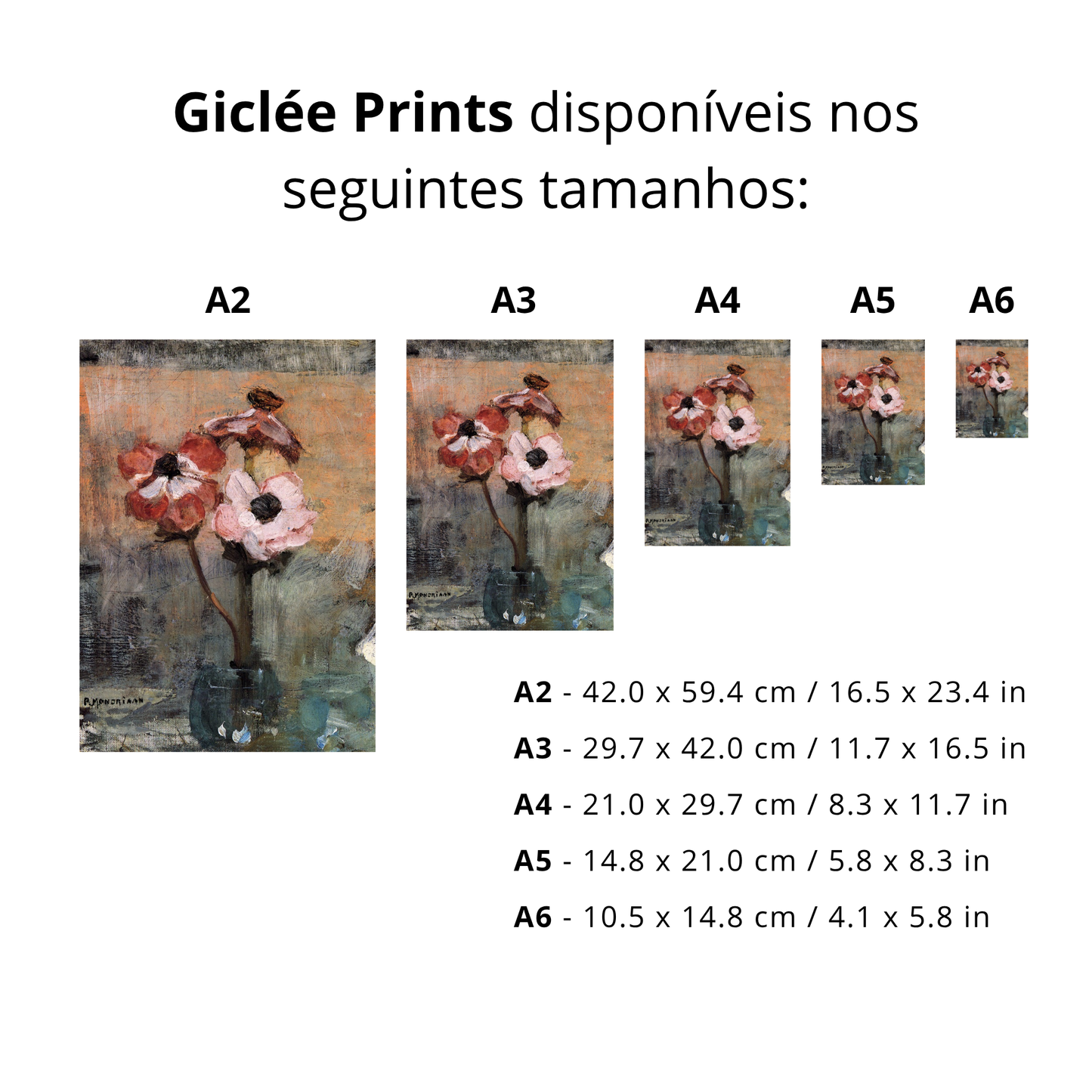 Anêmonas em um vaso (Anemonen in een vaas)