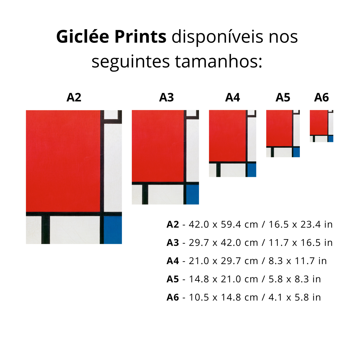Composição com Vermelho, Azul e Amarelo (Compositie met rood, blauw en geel)