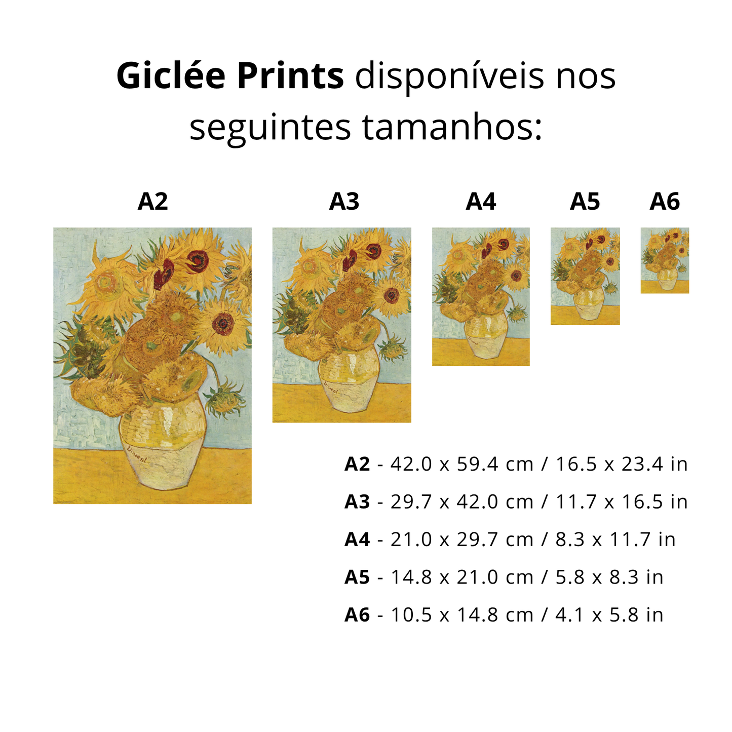Vaso com Doze Girassóis (Vaas met Twaalf Zonnebloemen)