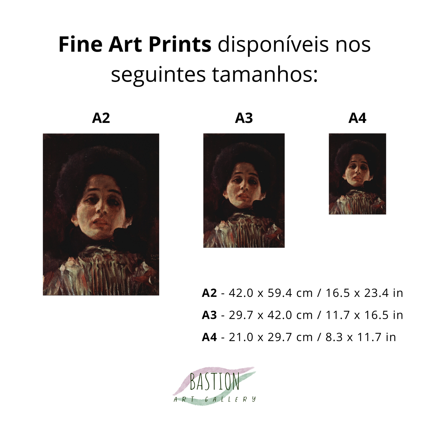 Retrato de uma mulher (Bildnis einer Frau)