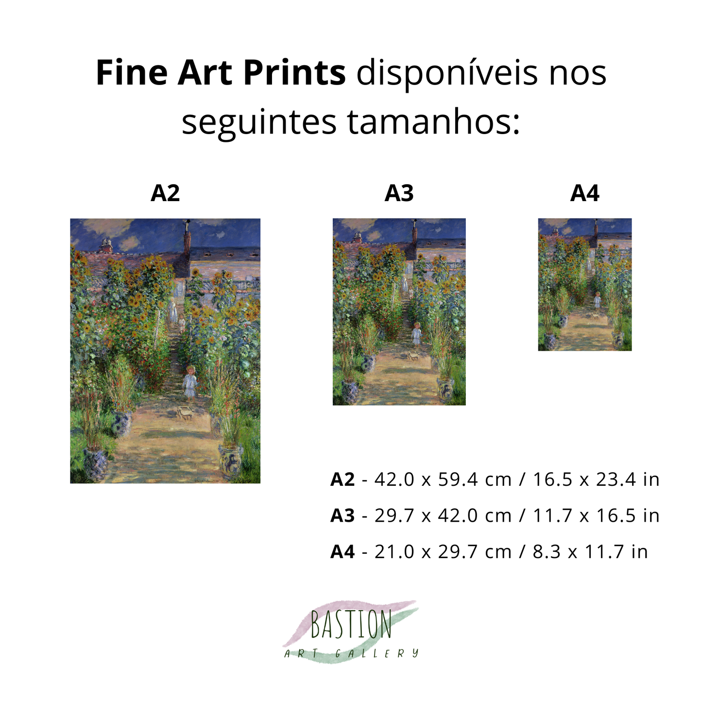 O Jardim do Artista em Vétheuil (Le Jardin de l'Artiste à Vétheuil)
