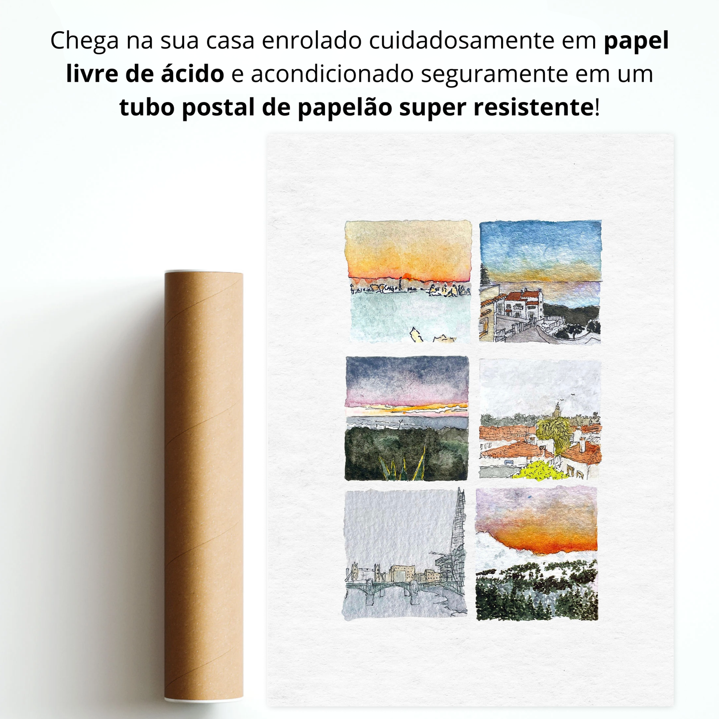 Tiny Diary Drawings 2023 - Vistas - Edição Limitada