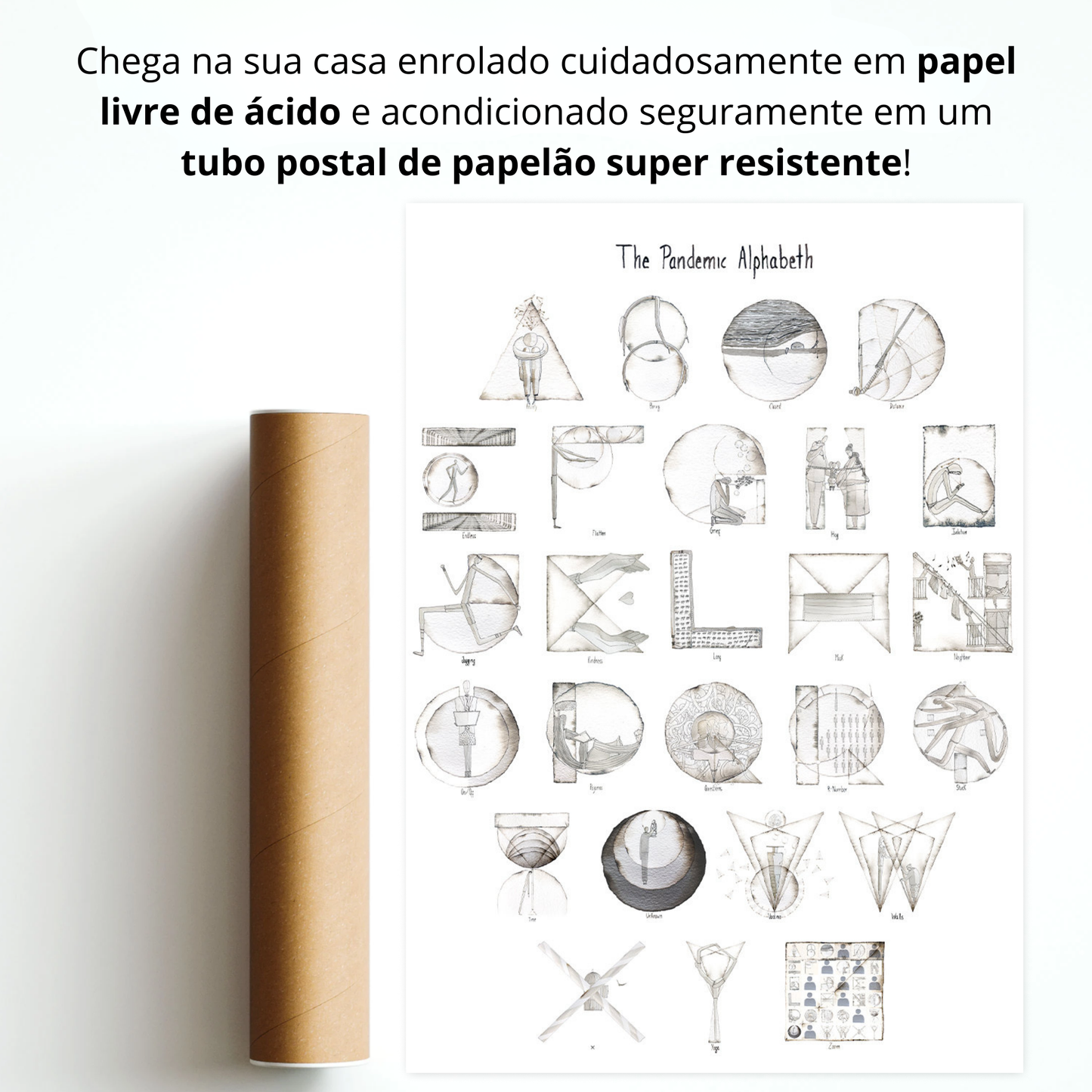 O Alfabeto da Pandemia (The Pandemic Alphabet) - Edição Limitada