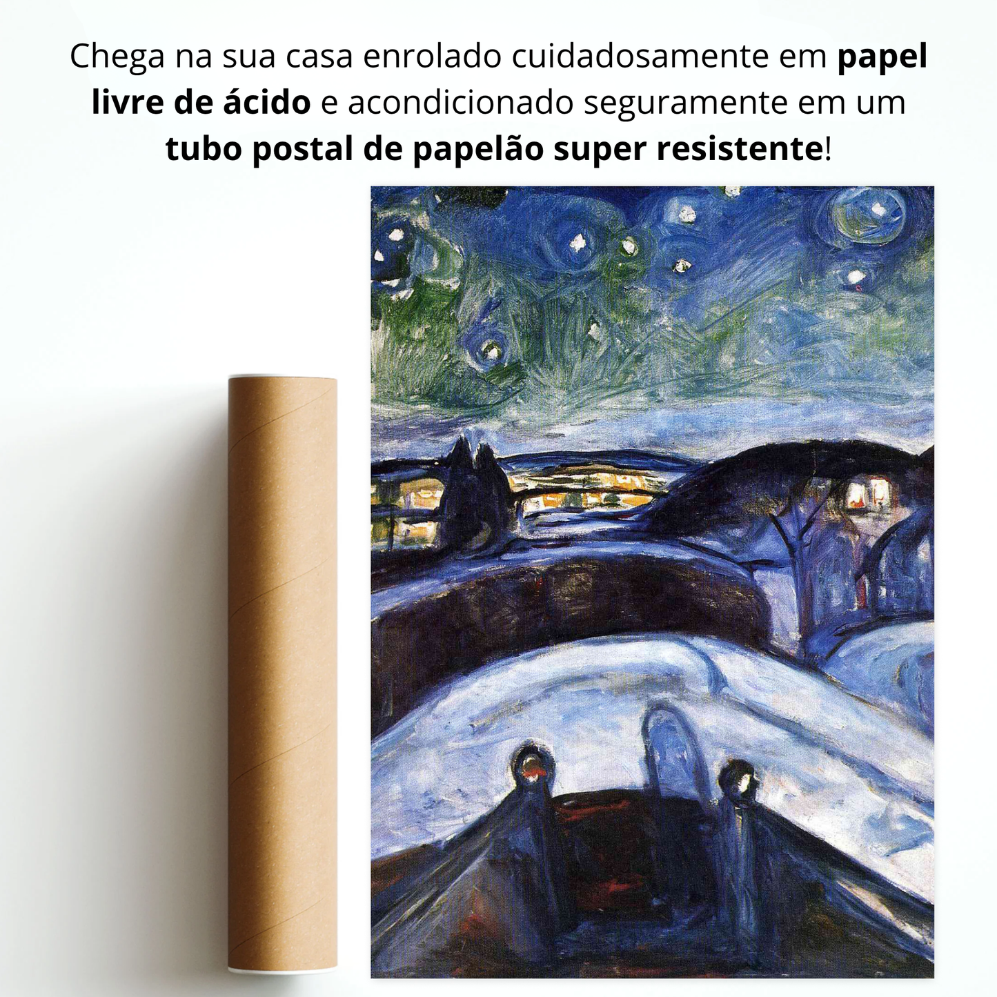 Noite estrelada (Stjernenatt)