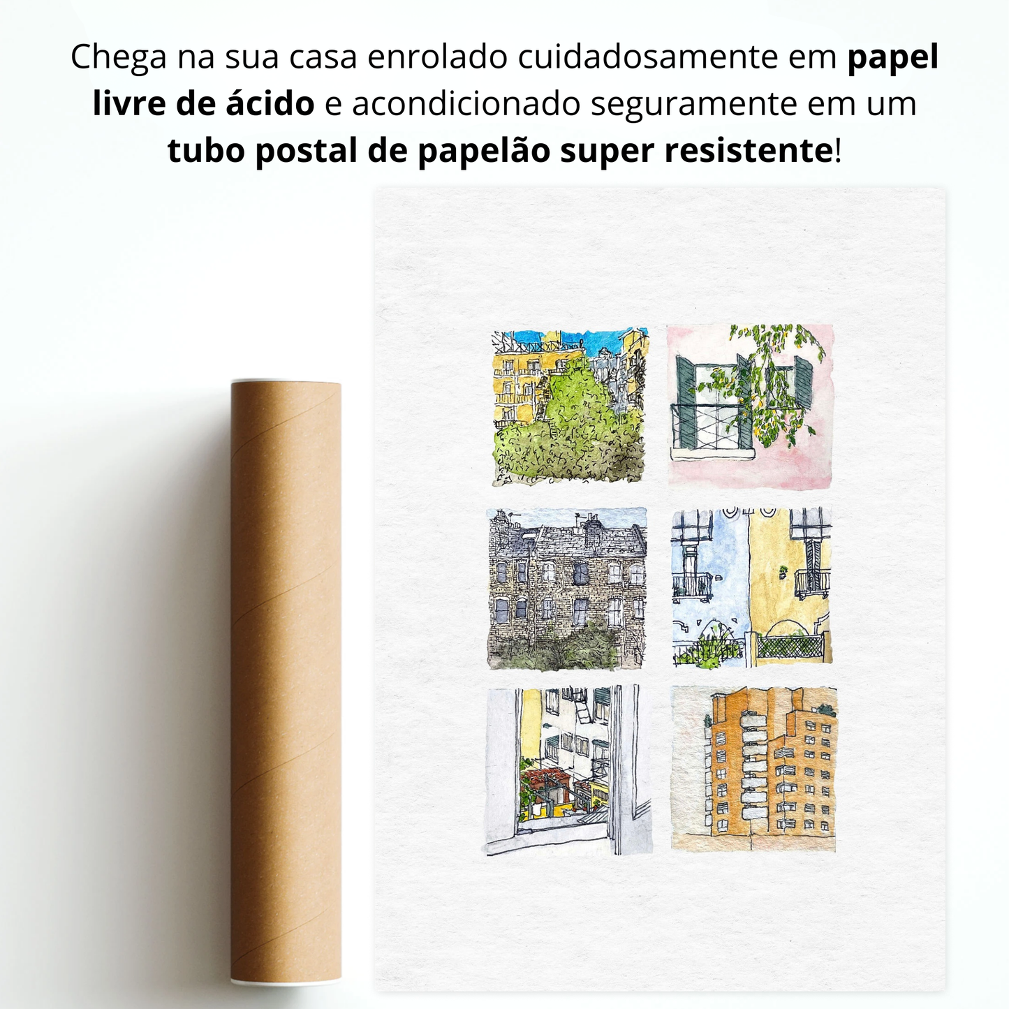 Tiny Diary Drawings 2023 - Janelas - Edição Limitada