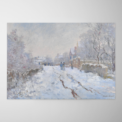 Neve em Argenteuil (Snow Scene at Argenteuil)