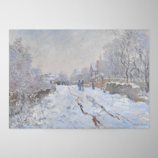 Neve em Argenteuil (Snow Scene at Argenteuil)