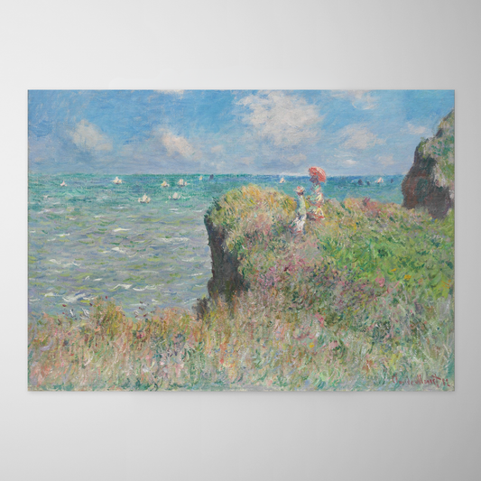 Passeio na Falésia de Pourville (La Promenade sur la falaise à Pourville)