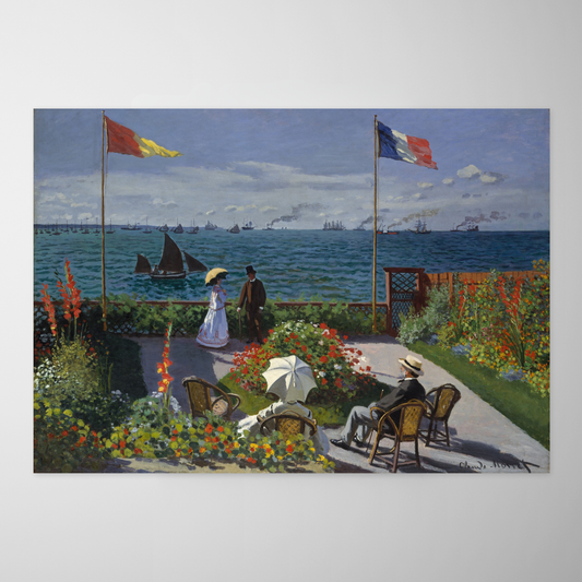 Terraço em Sainte-Adresse (Terrasse à Sainte-Adresse)