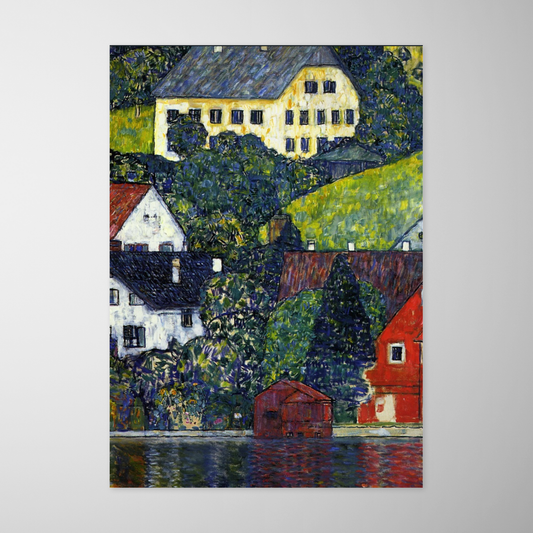 Casas em Unterach, no Attersee (Häuser in Unterach am Attersee)