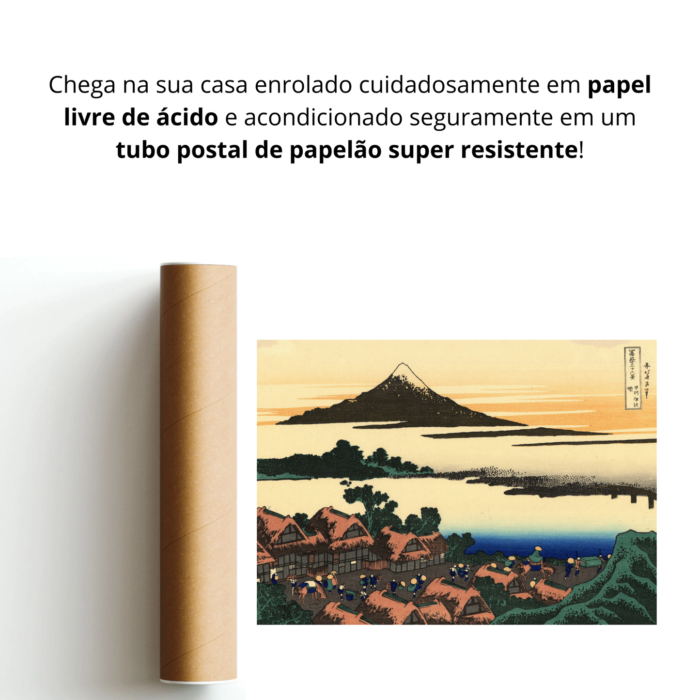 Amanhecer em Isawa, na província de Kai (Koshu Isawa no Akatsuki)