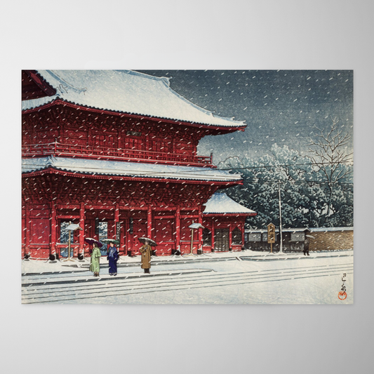Neve no Templo Zojoji (Zojoji no yuki)