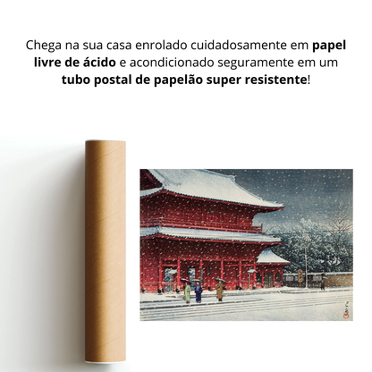 Neve no Templo Zojoji (Zojoji no yuki)