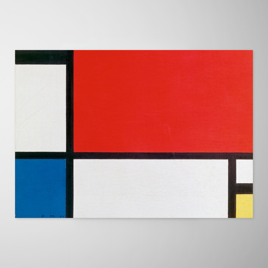 Composição com Vermelho, Azul e Amarelo (Compositie met rood, blauw en geel)