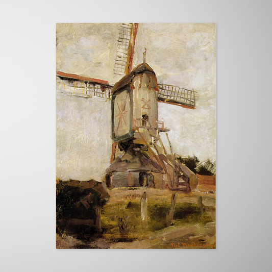 Moinho Heeswijk ao sol (Molen van Heeswijk in de Zon)