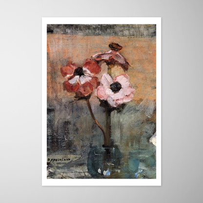 Anêmonas em um vaso (Anemonen in een vaas)