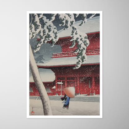 Templo de Sojo na Neve, Shiba (Zojo-ji Shiba)