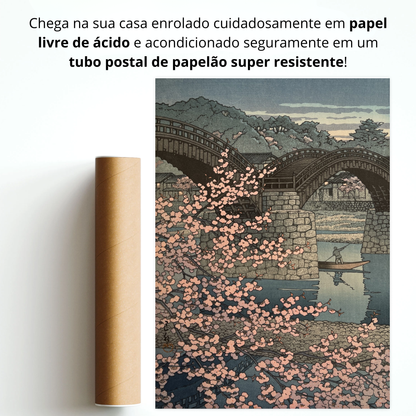Fim de Tarde de Primavera na Ponte Kintai (Kintaikyo no Shunsho)