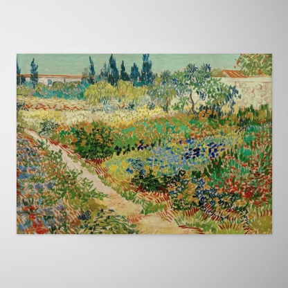 Jardim Florescendo com Caminho (Blühender Garten mit Pfad)