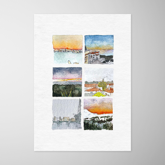 Tiny Diary Drawings 2023 - Vistas - Edição Limitada